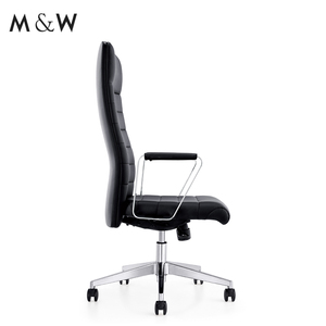 Französischer Stil Design Kommerzieller Echtleder Bürostuhl Direktor Chefsessel Drehbarer Bürostuhl - Product Image 2