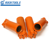 Broca de botón de roca R32 de 45 mm de carburo de tungsteno para túneles y canteras
