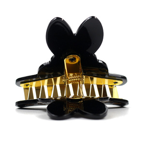CANYUAN Nouveauté Tendance : Pinces à Cheveux Unisexe en Acétate, Motif <span class=keywords><strong>Lapin</strong></span> Mignon aux Grandes Oreilles, Taille Moyenne, Vente en Gros Personnalisée - Product Image 5