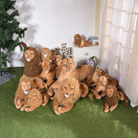 CustomPlushMaker com Toyseei Hot Selling peluche lion jouet animal lion crinière statue nouvelle haute qualité lion roi enfants cadeau