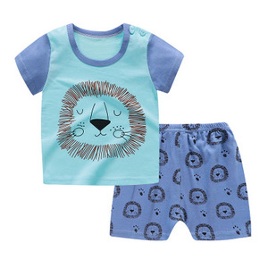 Conjuntos de Ropa para Niños, Venta Caliente Verano 2021, 100 Diseños Diferentes, Conjuntos de Ropa para Bebé Niño, 2 Piezas, Camiseta, Ropa para Niños - Product Image 5