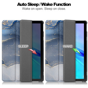 Étui en cuir antichoc pour tablette <span class=keywords><strong>TCL</strong></span> Tab <span class=keywords><strong>10S</strong></span> Ultra Slim Smart Cover TB023 - Product Image 2