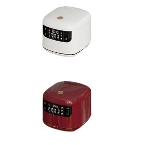 Mini olla arrocera eléctrica de 2L con pantalla táctil inteligente para 1-2 personas, uso doméstico, carcasa cuadrada de plástico - Product Image 3