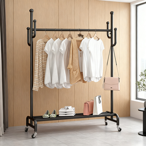 Mr25 lớp thương mại may mặc giá may mặc cán giá cho cửa hàng mô-đun Kim Loại May mặc Hệ thống giá - Product Image 3