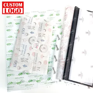 2023 Hoge Kwaliteit Houtpulp Verpakking Tissuepapier Ongecoat Wax Coating Enkelzijdig Printen Compatibel Voor Geschenkverpakkingen