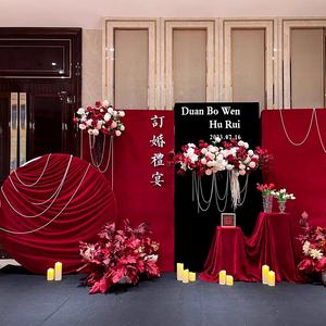 ผ้ากำมะหยี่สำหรับฉากหลังงานแต่งงาน ความกว้าง 1.5 เมตร สำหรับตกแต่งงานอีเว้นท์ - Product Image 5