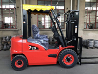 Montacargas Chino de 2 Toneladas, Mini Montacargas Diésel CPCD20-X, Camión Elevador de Carga para Almacén, Repuestos para Montacargas, Entrega Rápida en Ecuador
