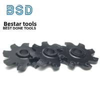 Lame de rainurage spécifique pour revêtement routier en asphalte 12525T10, fraise de route en carbure cémenté, Chine, rayon de braquage court