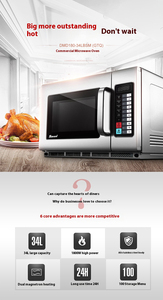 Smad 34L Large High Speed Commercial Stainless Steel Energy Efficient Class A+++ <b>Microwave</b> Oven for Business Use Shops Commercia - Product Image 3