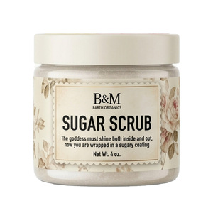 Exfoliante Corporal Suave y Luminoso, Etiqueta Privada, Exfoliante Corporal <span class=keywords><strong>de</strong></span> Azúcar <span class=keywords><strong>de</strong></span> <span class=keywords><strong>Caña</strong></span> Cruda para Piel Seca, Tratamiento con Sales <span class=keywords><strong>de</strong></span> <span class=keywords><strong>Baño</strong></span> - Product Image 5
