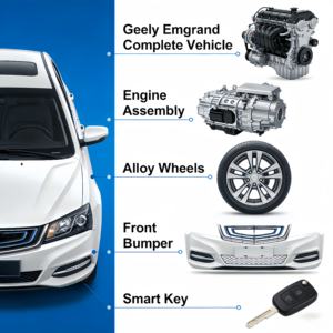 Kits de Carrocería para Autos Eléctricos YuChi, Repuestos para Autos, Accesorios para Geely Emgrand - Product Image 4