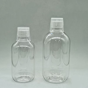 Bouteille de rince-bouche en plastique PET de 300 ml 10 oz 500ml 16oz bouteille de nettoyage buccal bouteille de soins bucco-dentaires bouteille de médicament liquide de jus de fruits avec bouchon - Product Image 6