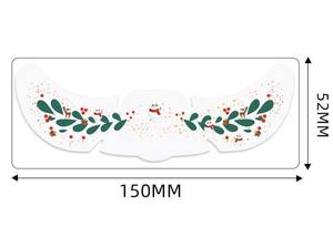 Noël enfants dessin animé papier temporaire visage <span class=keywords><strong>tatouage</strong></span> autocollant résistant à l'eau écologique conception à la mode - Product Image 6