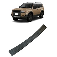 Accessoires de voiture Spedking Protection de pédale extérieure de hayon pour Toyota Prado LC250 2024 + Protection de pédale extérieure de hayon