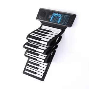 Harga Terbaik 61 Tuts Piano Elektrik Keyboard Tuts Piano Gulung untuk Pemula