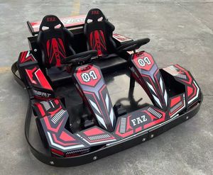 سيارة كارتينج تعمل بالعملات المعدنية مع تحكم عن بعد وتوقيت للعبة لشخصين، آلة ألعاب ترفيهية للأطفال - Product Image 1