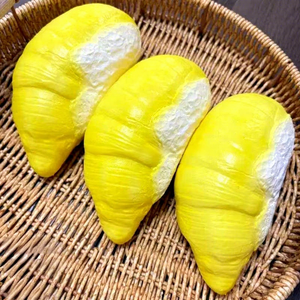 Juguete Antiestrés de Simulación de Comida, Durian Súper Suave, de TPE/TPR, para Apretar y Disfrutar, con Rebote Lento, Venta al Por Mayor - Product Image 4