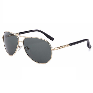 De moda de ray banda metal marco gafas de sol polarizadas hombre - Product Image 3