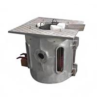 Fourneau de fusion à moyenne fréquence Topyro de 100 kg à 3 tonnes pour la fonte de fer, d'acier, d'or, de cuivre et d'aluminium