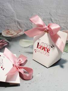 Caja de Dulces Romántica para Bodas, Caja de <span class=keywords><strong>Bombones</strong></span> de Chocolate para el Día de San Valentín, Caja de Regalo para Recuerdos - Product Image 3