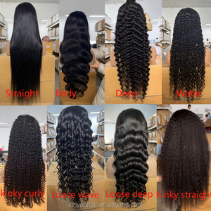 Non traité 250% HD Transparent avant perruques de cheveux humains 4x4 <span class=keywords><strong>Bye</strong></span> <span class=keywords><strong>Bye</strong></span> noeuds sans colle pré-plumé pré-découpé noeuds blanchis de haute qualité - Product Image 6