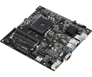 ASRock A320TM-ITX R5 5500 Mini PC de Escritorio para Juegos, Compatible con Win11, DDR4 64GB, M.2 PCIe 3.0, SATA, Interfaz Dual, Nueva Placa Base A320 - Product Image 3