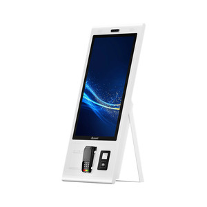 Série POS-K04 OCOM Kiosque <span class=keywords><strong>de</strong></span> point <span class=keywords><strong>de</strong></span> vente en libre-service 21,5/27/32 pouces avec écran tactile, <span class=keywords><strong>terminal</strong></span> <span class=keywords><strong>de</strong></span> <span class=keywords><strong>paiement</strong></span> et <span class=keywords><strong>de</strong></span> commande pour restaurant <span class=keywords><strong>de</strong></span> restauration rapide - Product Image 1