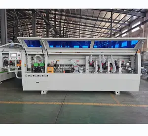 Çin marangozluk mobilya MDF kurulu ahşap otomatik PVC kenar bantlama makinesi ön freze