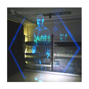 Film de projection holographique H1 pour écran d'affichage 3D transparent flottant à 360 degrés, idéal pour les spectacles virtuels - Product Image 5