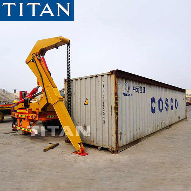 20ft 40ft Container Side Loader - Efficient Self Loading