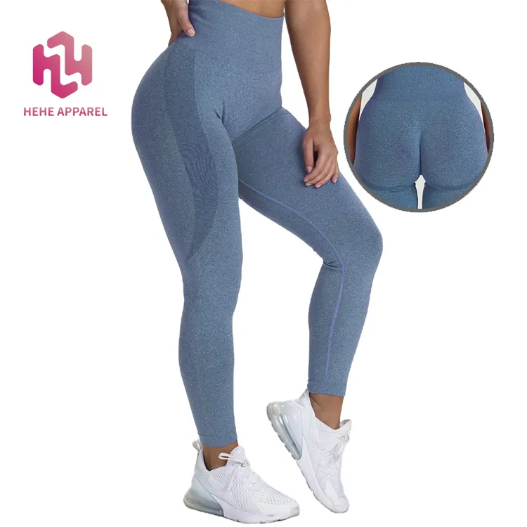 Custom Yoga Wear Multi Kleur Hoge Taille Vrouwen Athletic Gym Top Kwaliteit Compressie Yoga Leggings Sexy Yoga Scrunch Butt Broek