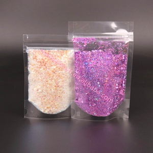 Agitador transparente a granel 1,5 oz 2oz 3oz 4,5 oz 1LB Botellas agitadoras de purpurina para empacar purpurina - Product Image 3