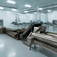Ligne de machines de transformation des pattes de poulet, machine à retirer la peau des pattes de poulet