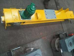 Chariot de fin de portée 5T pour pont roulant à poutre simple avec moteur et roues - Product Image 5