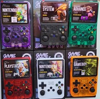 Console de jeu portable rétro R36S de haute qualité en gros, HD 64 Go, 20000 jeux intégrés, console de jeu vidéo R36HD pour cadeau de Noël