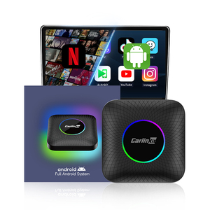 กล่อง CarlinKit LED 64GB 4G Android 13.0 กล่องสตรีมมิ่ง AI ชิป 6225 อะแดปเตอร์ดองเกิล CarPlay ไร้สาย กล่องเกม Android สำหรับรถยนต์ - Product Image 1
