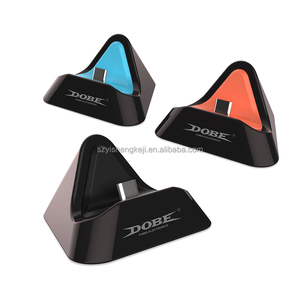 Dock di ricarica portatile a triangolo <span class=keywords><strong>singolo</strong></span> Base in plastica ABS tipo-C carica rapida Stander per Console di gioco interruttore NS2 accessorio - Product Image 1