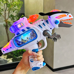 Giocattolo Elettronico per Bambini Meizhi, Dinosauro 3D con Vibrazione, Suono <span class=keywords><strong>e</strong></span> Luce, Pistola in Plastica ABS, Velocità 50-100fps, Regalo per 14 Anni - Product Image 6