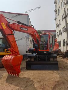 Type de caoutchouc 15 tonnes excavatrice utilisée Doosan DX150W DX150W-9 DH150W-7 excavatrices sur roues Hitachi Komatsu Caterpillar Kobelco - Product Image 2