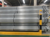 Tube galvanisé 40x40x3mm pour rail de guidage de porte à enroulement