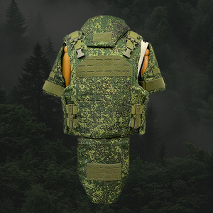 Chaleco táctico de liberación rápida cortado con láser con armadura de hombro de PE estilo ruso — equipo de protección total - Product Image 4