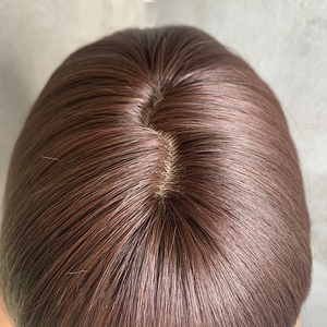 วิกผมบ๊อบสั้นสีน้ำตาลแบบซ้อนชั้น สำหรับผู้หญิง ความยาวประบ่า ทนความร้อน ทำจากเส้นใยสังเคราะห์ ดูเป็นธรรมชาติ ขายส่ง - Product Image 5