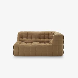 Canapé 3 places haut de gamme avec accoudoirs, canapé luxueux et rembourré pour hôtel, bureau - Product Image 5