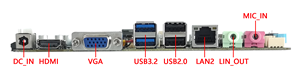 12th Intel CPU 2 * DDR 1700 tản nhiệt Mini ITX Bo mạch chủ qm6100 với M.2 bule_tooth cho mini PC hoặc máy tính để bàn - Product Image 5