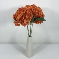 Z-0232 Bunga Buatan Cantik Berwarna-warni, Bunga Hydrangea Sutra Buatan yang Lebat