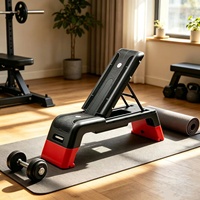 Plateforme de Step Compacte et Portable pour Exercices Aérobiques, Banc de Musculation Réglable et Pliable pour Cardio et Renforcement Musculaire à Domicile – Offre Spéciale