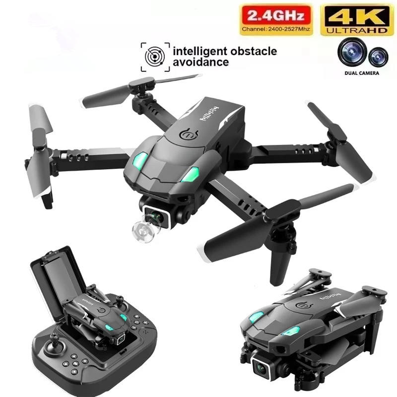 S128 Foldable High Definition Dual Camera Quadcopter, Brushless Long Range Racing Drone, FPV, WIFI, 4D RC, New