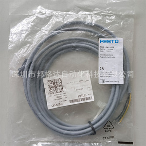 Enchufe Festo Kmeb-1-24-2.5-Led con Cable, Indicador LED de 24 V, Fabricado en Alemania - Product Image 1