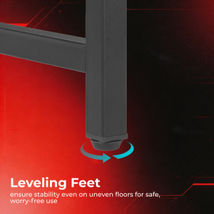 Wholesale <strong>L</strong> <strong>Shaped</strong> Corner <strong>Gaming</strong> Computer <strong>Desk</strong> Heavy Duty Large <strong>Gaming</strong> Table Game <strong>Desk</strong> with Monitor Riser - Product Image 6