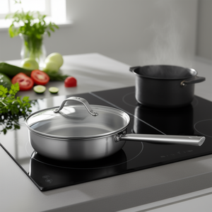 Sartén Beka Cicla de Acero Inoxidable de 28 cm con Tapa para Cocinar - Product Image 3